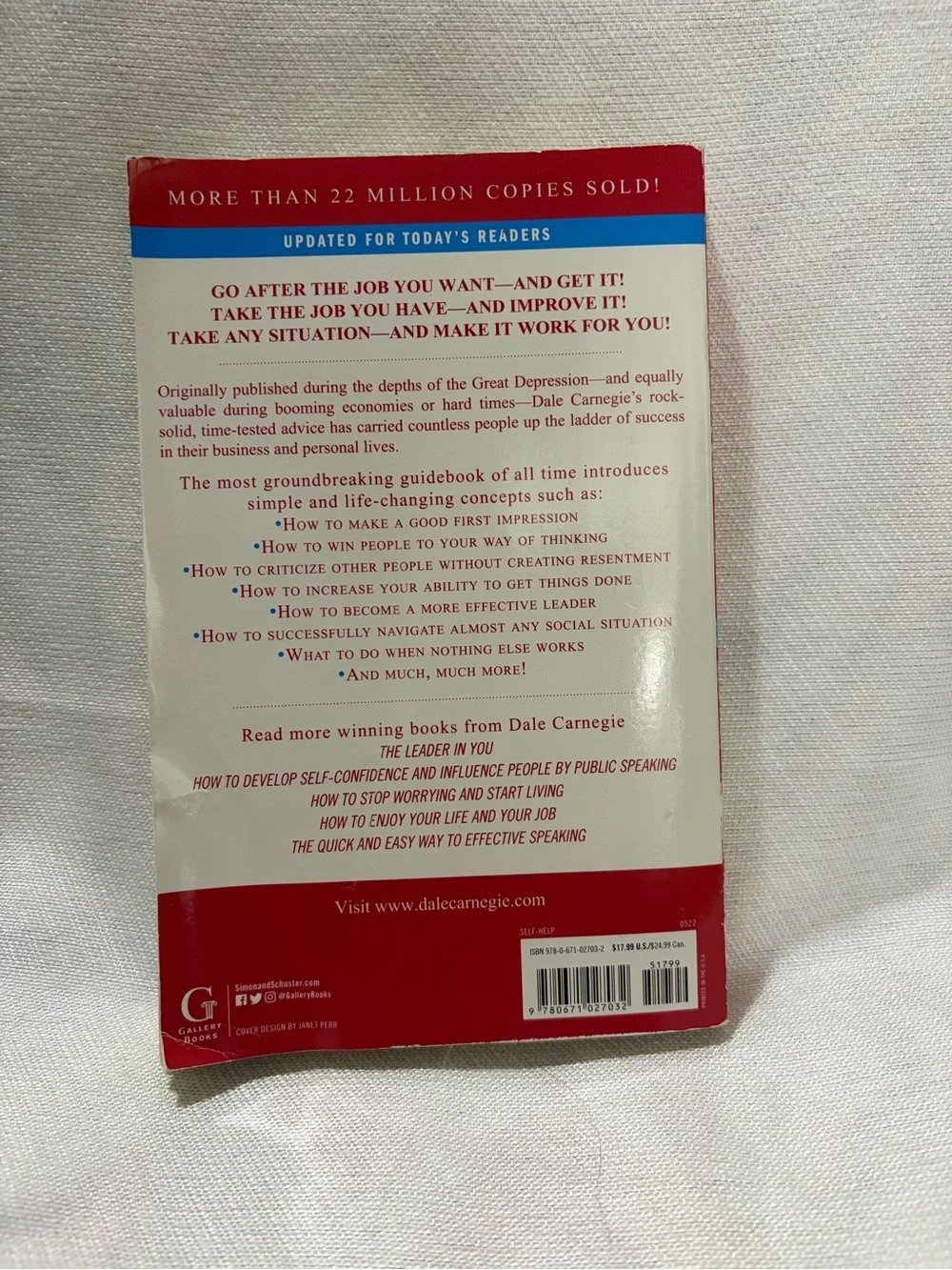 📚 3/$15 How to Win Friends & Influence People Dale Carnegie Paperback Self Help
